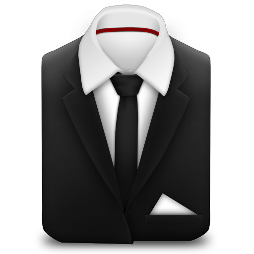 Manager Black Tie Icon 512x512 png